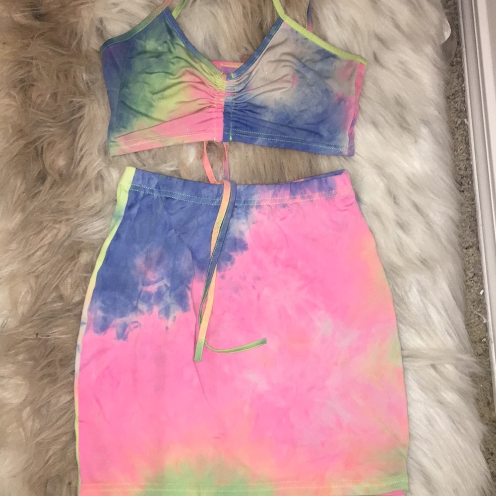 Skirt with top